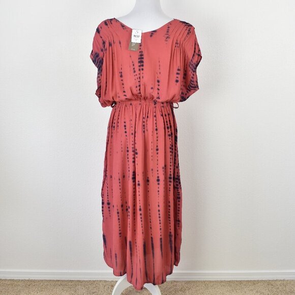 J. Jill Pure Jill Elements Tie Dye Maxi Dress NEW - S - Picture 5 of 11